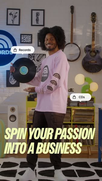 Real Shopify Meta ad: Go from launch to legendary — Sign Up CTA, running 26 days